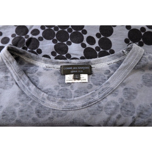 Comme des Garçons - SS09-Runway Cotton Dot Print Cut & Sewn Shirt - Picture 2 of 16